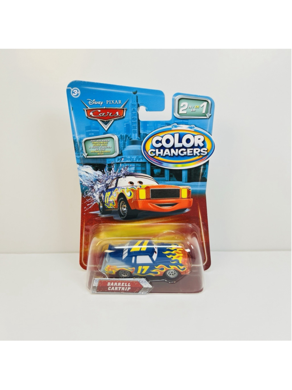 DISNEY PIXAR CARS COLOR CHANGERS DARRELL CARTRIP